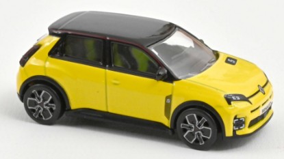 Immagine di RENAULT 5 E-TECH ELECTRIC 2024 YELLOW/BLACK 1:64