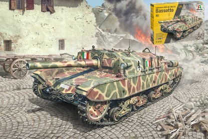 Immagine di SEMOVENTE M43 DA 105/25 "BASSOTTO" KIT 1:35