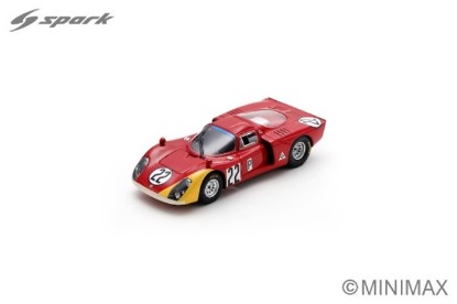 Immagine di ALFA ROMEO T33-2 N.22 24 H DAYTONA 1968 CASONI-BISCALDI-ZECCOLI 1:43