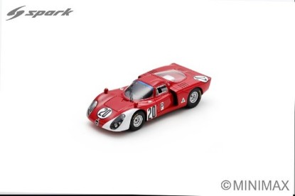 Immagine di ALFA ROMEO T33-2 N.20 5th 24 H DAYTONA 1968 SCHUTZ-VACCARELLA 1:43
