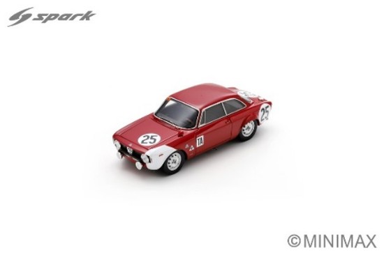 Immagine di ALFA ROMEO GIULIA SPRINT GTA N.25 24 H DAYTONA 1968 E.PINTO-S-DINI 1:43