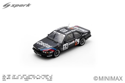 Immagine di BMW 635 CSi N.18 24 H SPA 1986 TH.BOUTSEN-H.HEYER-E.CALDERARI 1:43