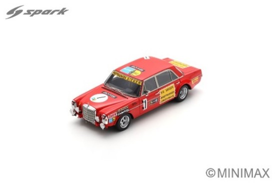 Immagine di MERCEDES 300 SEL 6.8 N.1 24 H NURBURGRING 1972 H.HEYER-T.BETZLER 1:43