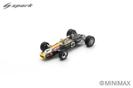 Immagine di LOTUS 49 N.4 WINNER SOUTH AFRICAN GP 1968 JIM CLARK 1:43