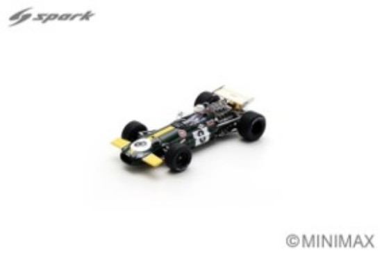 Immagine di BRABHAM BT26A N.8 3rd MEXICO GP 1969 JACK BRABHAM 1:43
