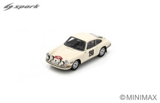 Immagine di PORSCHE 911 T/R N.198 RALLY MONTE CARLO 1968 S.ZASADA-J.DOBRZANSKI 1:43