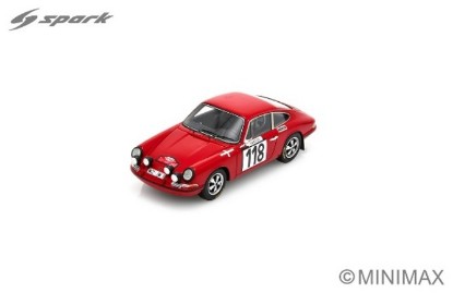 Immagine di PORSCHE 911S N.188 RALLY MONTE CARLO 1967 ANTOINE GOUBERT 1:43