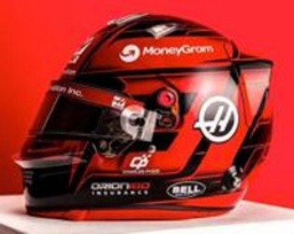 Immagine di CASCO ESTEBAN OCON HAAS F1 TEAM 2025 1:5
