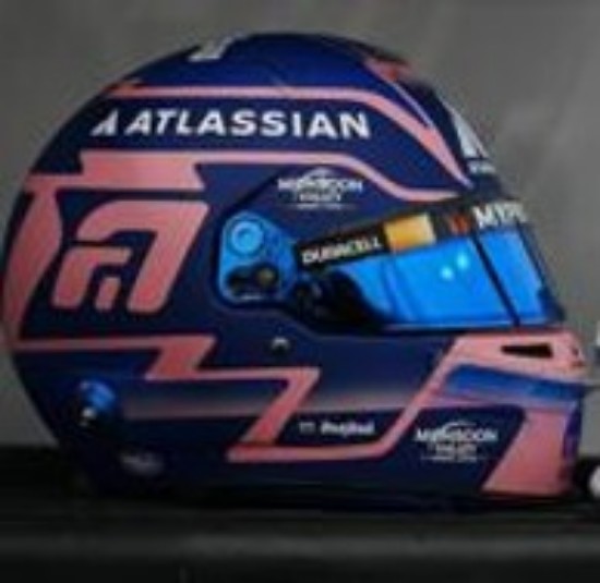 Immagine di CASCO ALEXANDER ALBON WILLIAMS F1 TEAM 2025 1:5