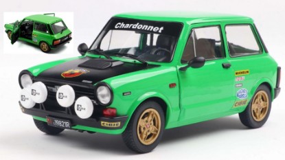 Immagine di AUTOBIANCHI A112 ABARTH MKV 1980 GREEN/BLACK 1:18