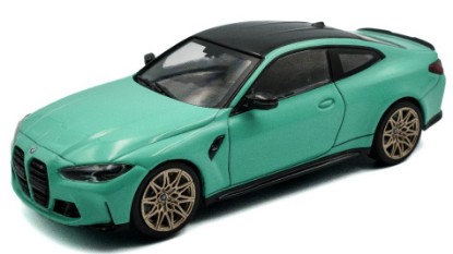 Immagine di BMW 4-SERIES M4 COUPE COMPETITION (G82) 2023 MINT GREEN 1:43