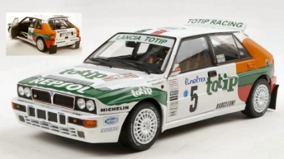 Immagine di LANCIA DELTA HF INTEGRALE N.5 RALLY MONTEC.1993 AGHINI-FARNOCCHIA 1:18