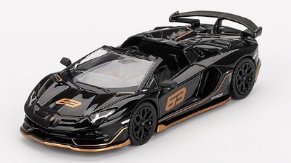 Immagine di LAMBORGHINI AVENTADOR SVJ 63 ROADSTER 2023 ALDEBARAN BLACK 1:64