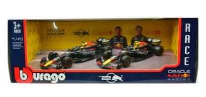 Immagine di SET RED BULL 2024 N.1 MAX VERSTAPPEN + N.11 SERGIO PEREZ 1:43