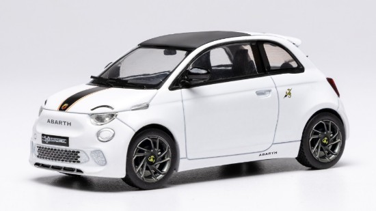Immagine di FIAT 500e ABARTH 2024 WHITE 1:43