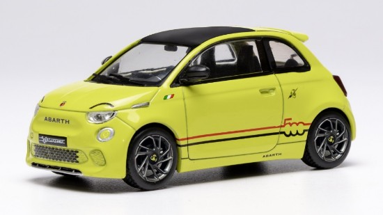 Immagine di FIAT 500e ABARTH 2024 YELLOW 1:43