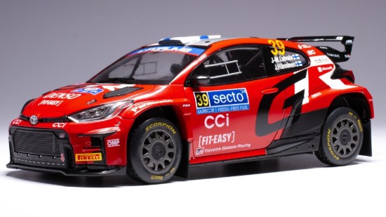 Immagine di TOYOTA GR YARIS N.39 RALLY2 FINLAND 2024 LATVALA-HANNINEN 1:18
