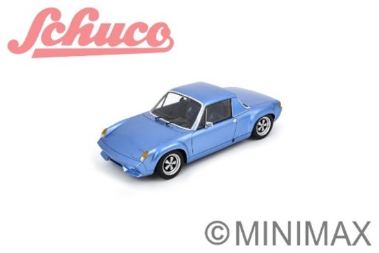 Immagine di PORSCHE 916 CHASSIS 17 1972 LIGHT BLUE 1:18