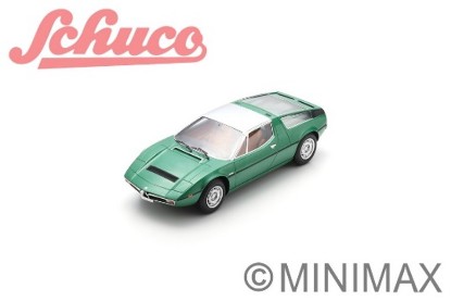 Immagine di MASERATI BORA 1971 MET.LIGHT GREEN 1:18