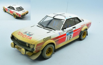 Immagine di TOYOTA CELICA 2000 GT (RA21) N.18 RAC RALLY 1977 THERIER-VIAL 1:18
