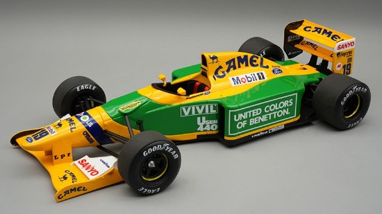 Immagine di BENETTON B192 N.19 WINN.SPA GP 1992 M.SCHUMACHER 1:18