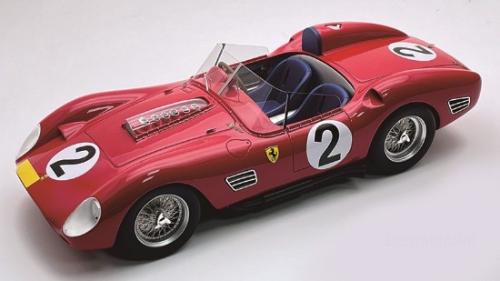 Immagine di FERRARI 250 TR59-60 N.2 3rd 1000 KM NURBURGR.ALLISON-MAIRESSE-HILL 1:18