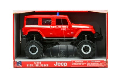 Immagine di JEEP SAHARA BIG WHEELS VIGILI DEL FUOCO 1:18