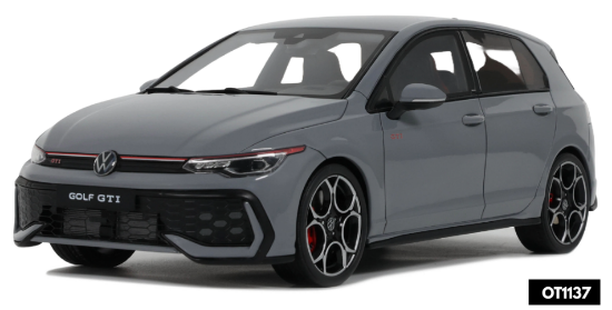 Immagine di VOLKSWAGEN GOLF VIII GTI 2024 MOONSTONE GREY 1:18