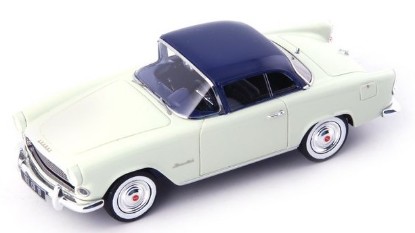 Immagine di SIMCA ARONDE PLEIN CIEL 1957 LIGHT GREEN-DARK BLUE 1:43