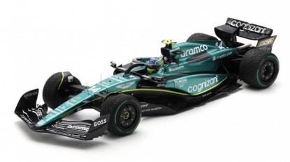 Immagine di ASTON MARTIN AMR23 N.14 2nd MONACO GP 2023 FERNANDO ALONSO 1:12