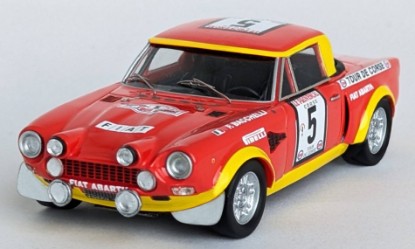 Immagine di FIAT 124 ABARTH N.5 TOUR DE CORSE 1974 BACCHELLI-SCABINI 1:43