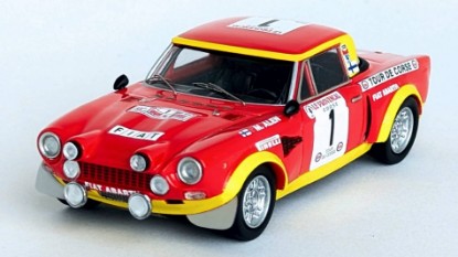 Immagine di FIAT 124 ABARTH N.1 TOUR DE CORSE 1974 ALEN-KIVIMAKI 1:43