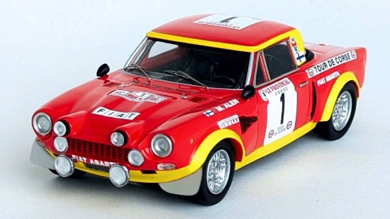 Immagine di FIAT 124 ABARTH N.1 TOUR DE CORSE 1974 ALEN-KIVIMAKI 1:43