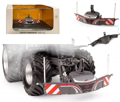 Immagine di TRACTOR BUMPER SAFETYWEIGHT MASSEY FERGUSON VERSION 1:32