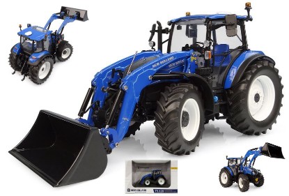 Immagine di TRATTORE NEW HOLLAND T5.120 DUAL COMMAND WITH FRONTLOADER 1:32