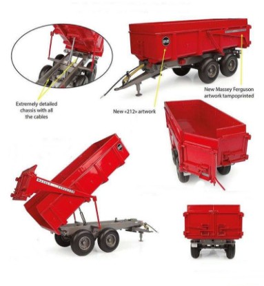 Immagine di RIMORCHIO MASSEY FERGUSON 212 TRAILER 1:32