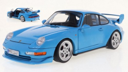 Immagine di PORSCHE 911 993 CLUBSPORT COUPE 1993 RIVIERA BLUE 1:18