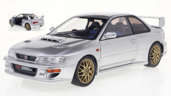 Immagine di SUBARU IMPREZA 22B 1998 SILVER 1:18