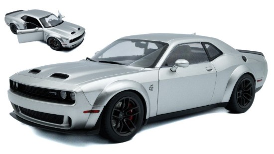 Immagine di DODGE CHALLENGER SRT HELLCAT 2023 SILVER 1:18