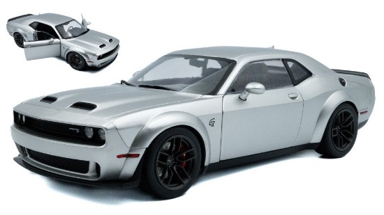 Immagine di DODGE CHALLENGER SRT HELLCAT 2023 SILVER 1:18