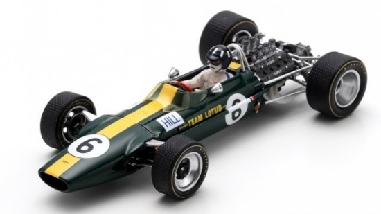 Immagine di LOTUS 49 N.6 GR.BRITAIN GP 1967 GRAHAM HILL 1:43