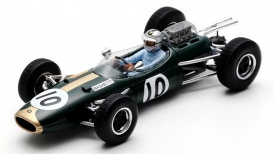Immagine di BRABHAM BT7 N.10 ITALY GP 1965 GIANCARLO BAGHETTI 1:43