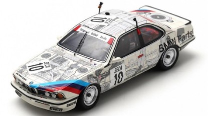 Immagine di BMW 635 Csi N.10 24 H SPA 1986 E.PIRRO-R.RAVAGLIA-G.BERGER 1:43