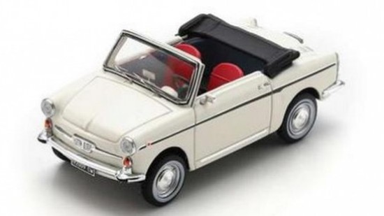 Immagine di AUTOBIANCHI BIANCHINA CABRIO 1962 WHITE (PRO.R43) 1:43