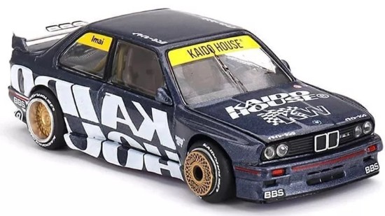 Immagine di BMW M3 (E30) KAIDO WORKS V1 BLUE/WHITE 1:64