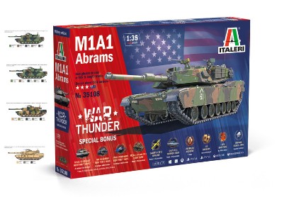 Immagine di WAR THUNDER M1A1 ABRAMS KIT 1:35