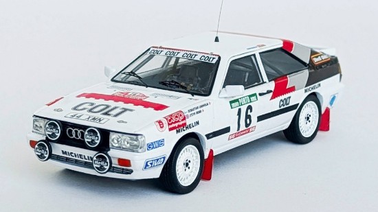 Immagine di AUDI COUPE QUATTRO RALLY OF PORTUGAL 1988 LINDHOLM-BOND 1:43
