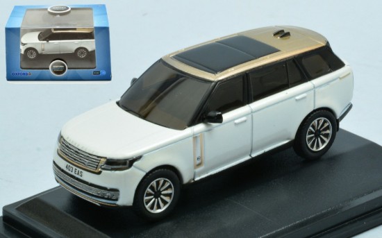 Immagine di RANGE ROVER L460 LWB SV WHITE/BRONZE ROOF 1:76