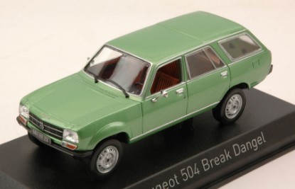 Immagine di PEUGEOT 504 BREAK 1980 GREEN METALLIC 1:43