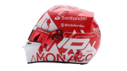 Immagine di HELMET CHARLES LECLERC TEAM FERRARI HP WINN.MONACO GP 2024 1:5